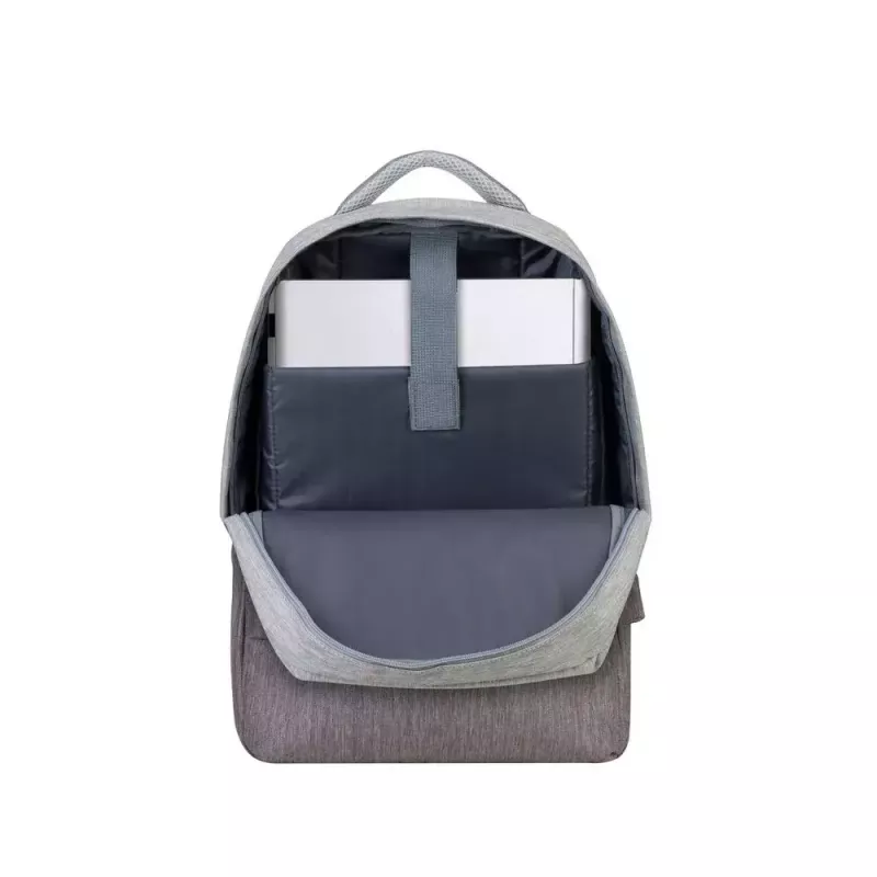 Rivacase 7562 Prater Diebstahlschutz-Laptop-Rucksack 15,6 Zoll (39,6 cm), Grau/Mocha
