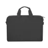 Rivacase 7521 Alpendorf ECO Laptoptasche 13,3–14 Zoll (35,6 cm), Canvas, Schwarz