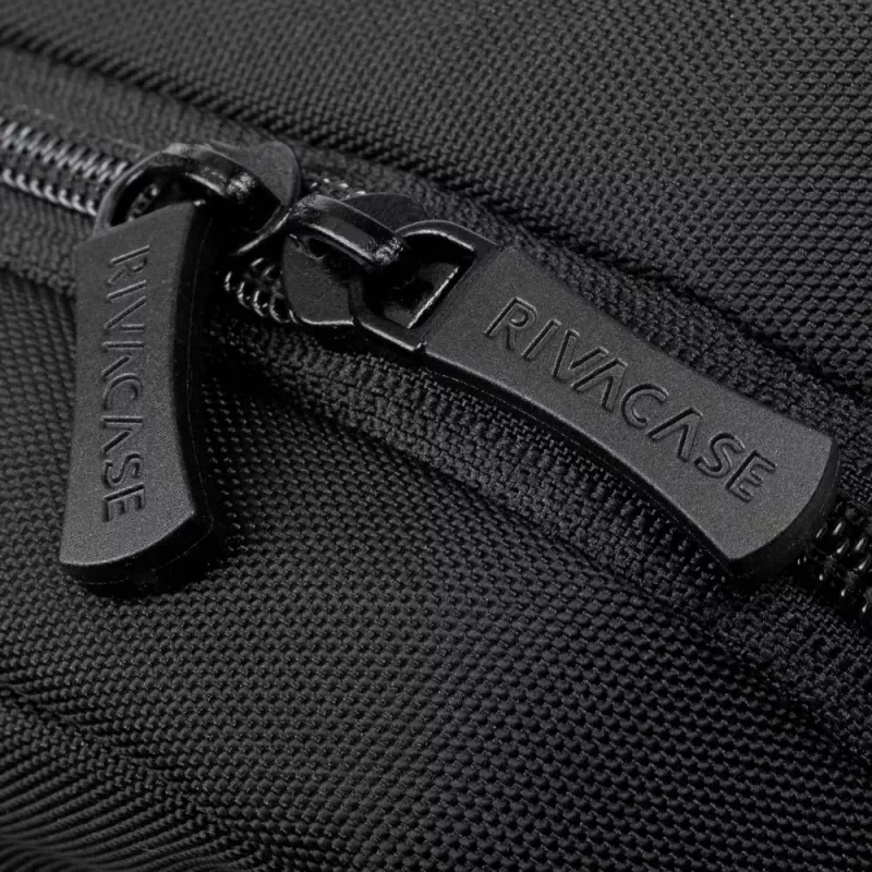 Rivacase 7521 Alpendorf ECO Laptoptasche 13,3–14 Zoll (35,6 cm), Canvas, Schwarz