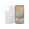 Samsung EF-ZS721CWEGWW Smart View Wallet Case für Galaxy S24 FE, Weiß