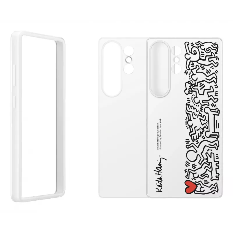 Samsung EF-MS938CWEGWW Flipsuit Case für Galaxy S25 Ultra, TPU, Weiß