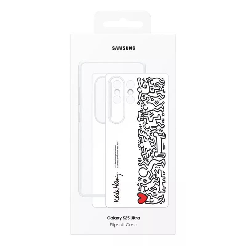Samsung EF-MS938CWEGWW Flipsuit Case für Galaxy S25 Ultra, TPU, Weiß