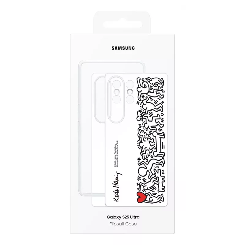 Samsung EF-MS938CWEGWW Flipsuit Case für Galaxy S25 Ultra, TPU, Weiß