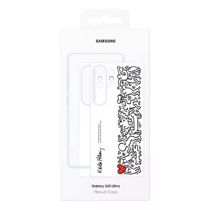 Samsung EF-MS938CWEGWW Flipsuit Case für Galaxy S25 Ultra, TPU, Weiß