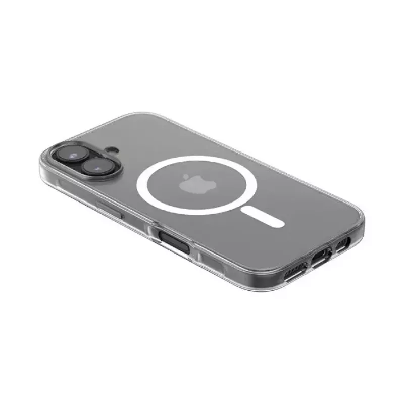 Belkin MSA025HQCL SheerForce magnetische Schutzhülle für iPhone 16, transparent