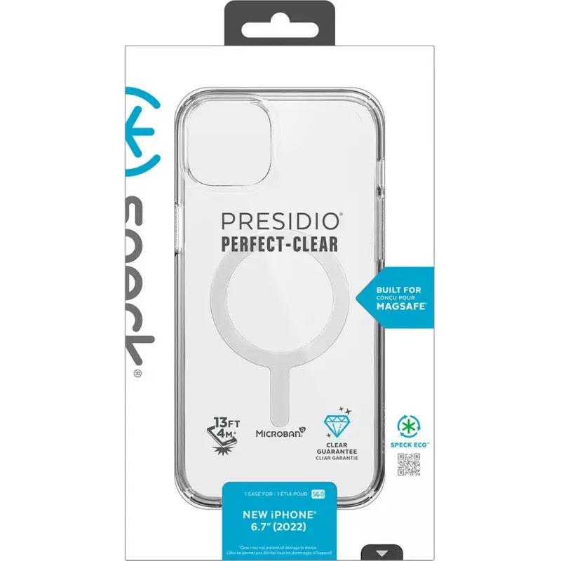 Speck Presidio Perfect Clear Hülle MagSafe iPhone 14 Plus