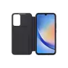 Samsung EF-ZA346CBEGWW Smart View Wallet Case Flip-Hülle für Galaxy A34 5G, Schwarz
