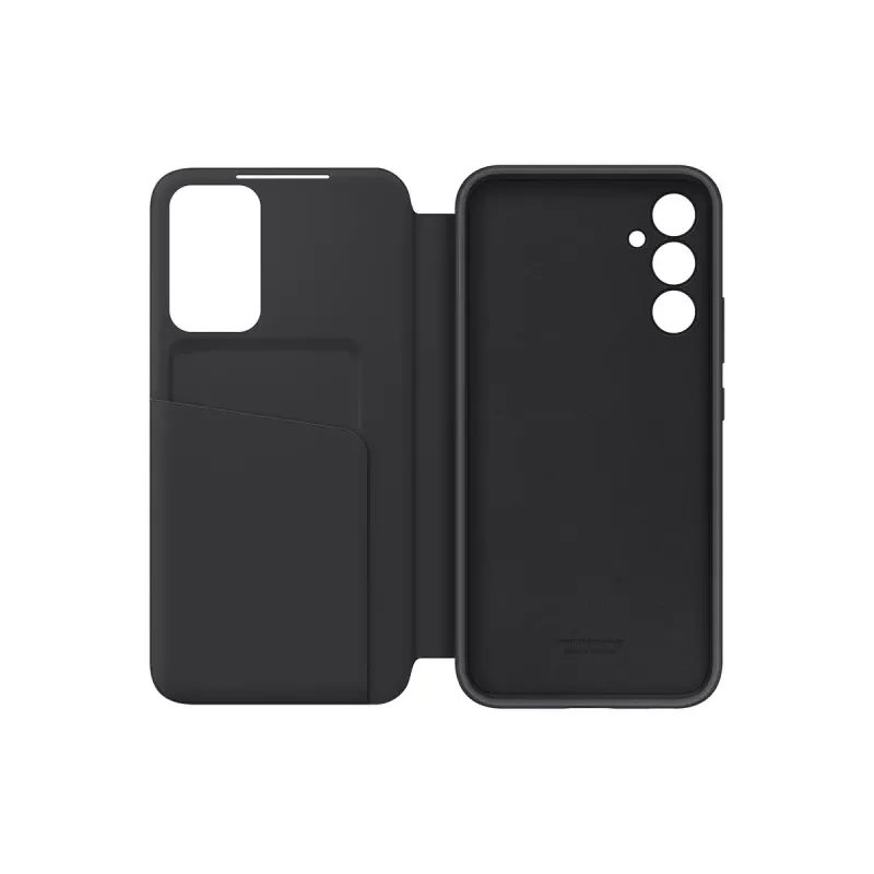 Samsung EF-ZA346CBEGWW Smart View Wallet Case Flip-Hülle für Galaxy A34 5G, Schwarz