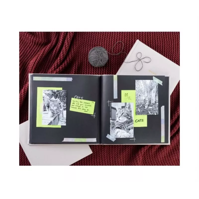 Hama Memories Fotoalbum Grau 50 Blatt Buchbindung