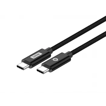 Conceptronic ETTA03B20 USB-C-auf-USB-C PD 3.1 240 W Schnellladekabel, 2 m, 48 V/5 A, 480 Mbit/s, E-Mark