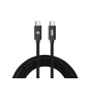 Conceptronic ETTA03B20 USB-C-auf-USB-C PD 3.1 240 W Schnellladekabel, 2 m, 48 V/5 A, 480 Mbit/s, E-Mark