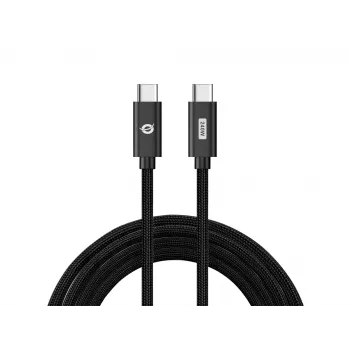 Conceptronic ETTA03B20 USB-C-auf-USB-C PD 3.1 240 W Schnellladekabel, 2 m, 48 V/5 A, 480 Mbit/s, E-Mark