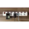 Hama 00137239 Socket Line 6-fach Steckdosenleiste, einzeln schaltbar, Weiß