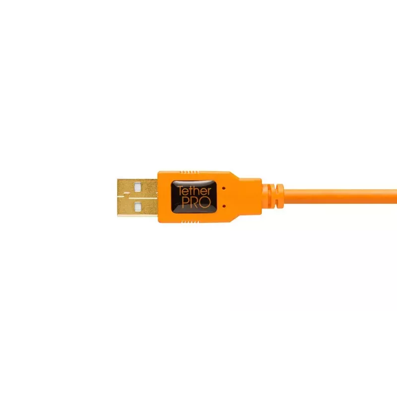 USB-Kabel Tether Tools CU5430ORG 4,6m USB A auf Micro-USB B Orange