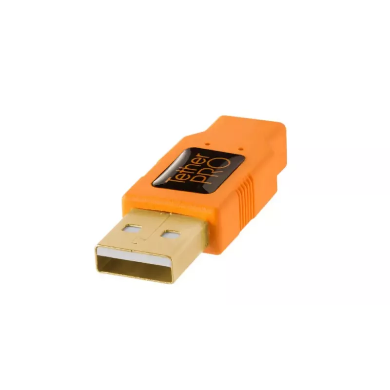 USB-Kabel Tether Tools CU5430ORG 4,6m USB A auf Micro-USB B Orange