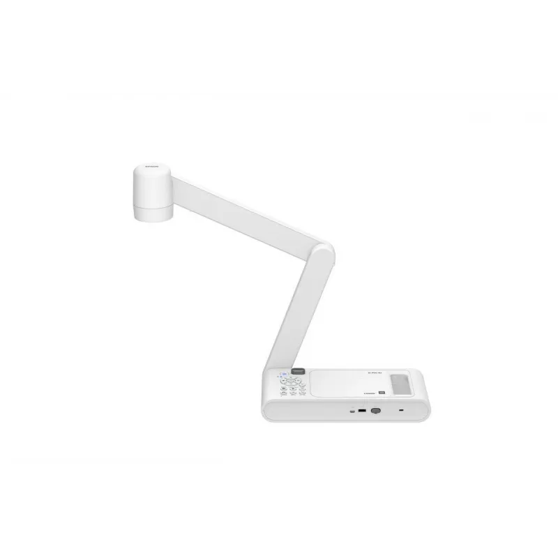 Epson ELPDC30 V12HB09080 Dokumentenkamera, 4K UHD (3840 x 2160), 13 MP, 23x digitaler / 10x optischer Zoom, CMOS, HDMI/USB/WLAN, Weiß