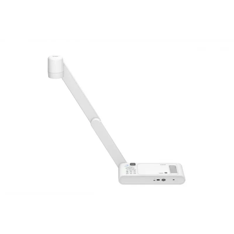 Epson ELPDC30 V12HB09080 Dokumentenkamera, 4K UHD (3840 x 2160), 13 MP, 23x digitaler / 10x optischer Zoom, CMOS, HDMI/USB/WLAN, Weiß