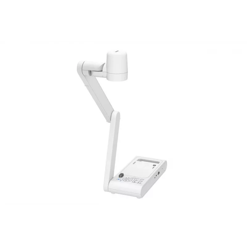 Epson ELPDC30 V12HB09080 Dokumentenkamera, 4K UHD (3840 x 2160), 13 MP, 23x digitaler / 10x optischer Zoom, CMOS, HDMI/USB/WLAN, Weiß