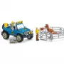 schleich Dinosaurs Geländewagen mit Dino-Außenposten, Dinosaurier und Vulkan, Forschungsstation, 4 Jahr(e), Mehrfarbig, Kunststoff