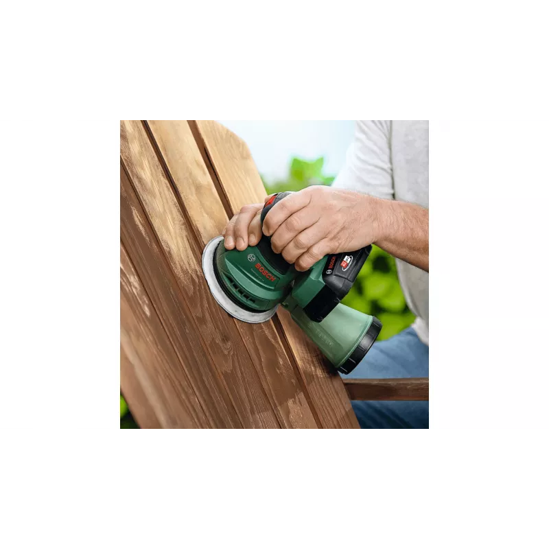 Bosch EasyOrbit 18V-10 (Baretool), Exzenterschleifer, Schwarz, Grün, Kunststoff, Deutschland, 23000 U/min, 1 mm
