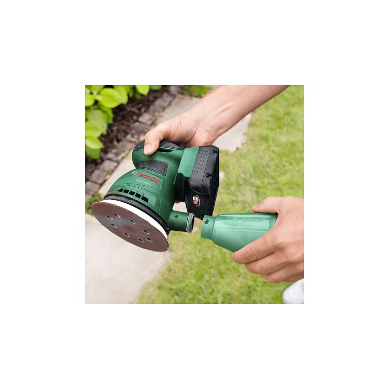 Bosch EasyOrbit 18V-10 (Baretool), Exzenterschleifer, Schwarz, Grün, Kunststoff, Deutschland, 23000 U/min, 1 mm