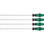 Wera Kraftform Plus 367/4 TORX HF Schraubendrehersatz, 4 Stück, 300 mm