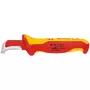 Feststehendes Messer Knipex 009855 Metallisch Rot Gelb