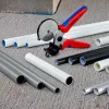 Knipex 90 25 25 Rohrschneider für Verbund- und Kunststoffrohre