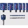 Bosch 2 608 900 445 Expert Tough Material Lochsägen-Set, 9-teilig, mit Power Change Plus Adapter