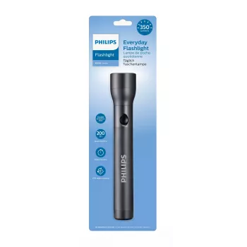 Philips SFL4003T/10 Taschenlampe Schwarz Druck-Taschenlampe LED