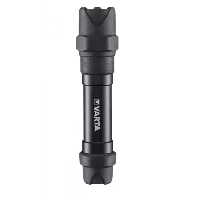 Varta Indestructible F30 Pro 18714101421 LED-Taschenlampe, 6 W, 650 lm, Aluminium, schwarz
