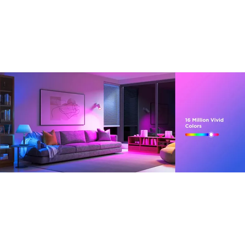 Govee H600D RGBWW Smart-LED-Lampe GU10, 4,8 W, WLAN/Bluetooth (2 Stück)