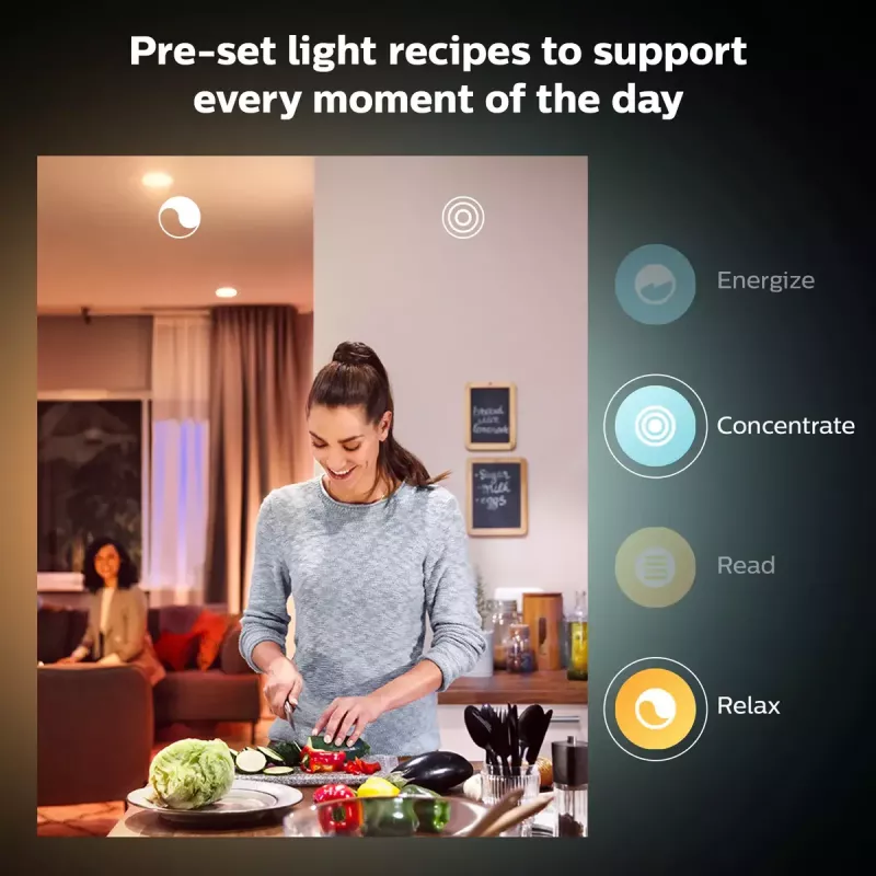 Smart bulb Philips Hue White and colour ambience Candle E14, Bluetooth/Zigbee, 5,3 W (2er-Pack)