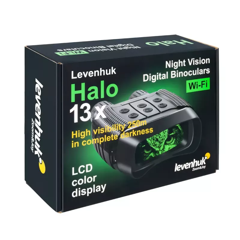 Fernglas Levenhuk Halo 13x Vergrößerung 13x Objektivdurchmesser 3,35 cm Schwarz