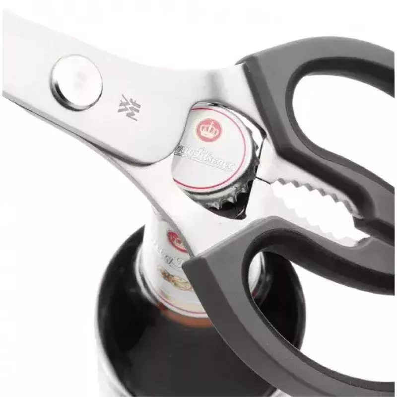 WMF 18.8246.9990 Universal-Haushaltsschere, Edelstahl/Kunststoff, 22 cm, Schwarz