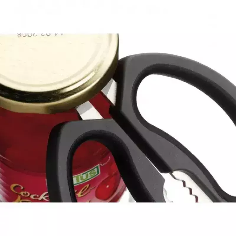 WMF 18.8246.9990 Universal-Haushaltsschere, Edelstahl/Kunststoff, 22 cm, Schwarz