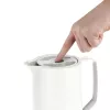 EMSA Motiva Quick Press Isolierkanne, 1 l, Weiß