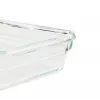 EMSA CLIP & CLOSE N10414 Quadratische Box 0,8 L Transparent 1 Stück