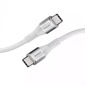 USB-Kabel Intenso Kabel USB-C TO USB-C 1,5 m 0,48 Gbit/s Weiß