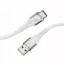 Intenso A315C 7901102 USB-A-auf-USB-C-Kabel, USB 2.0, 3 A, PD bis 60 W, Nylon, 1,5 m, weiß