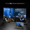 Lindy 0,5 m High Speed HDMI Kabel, Black Line