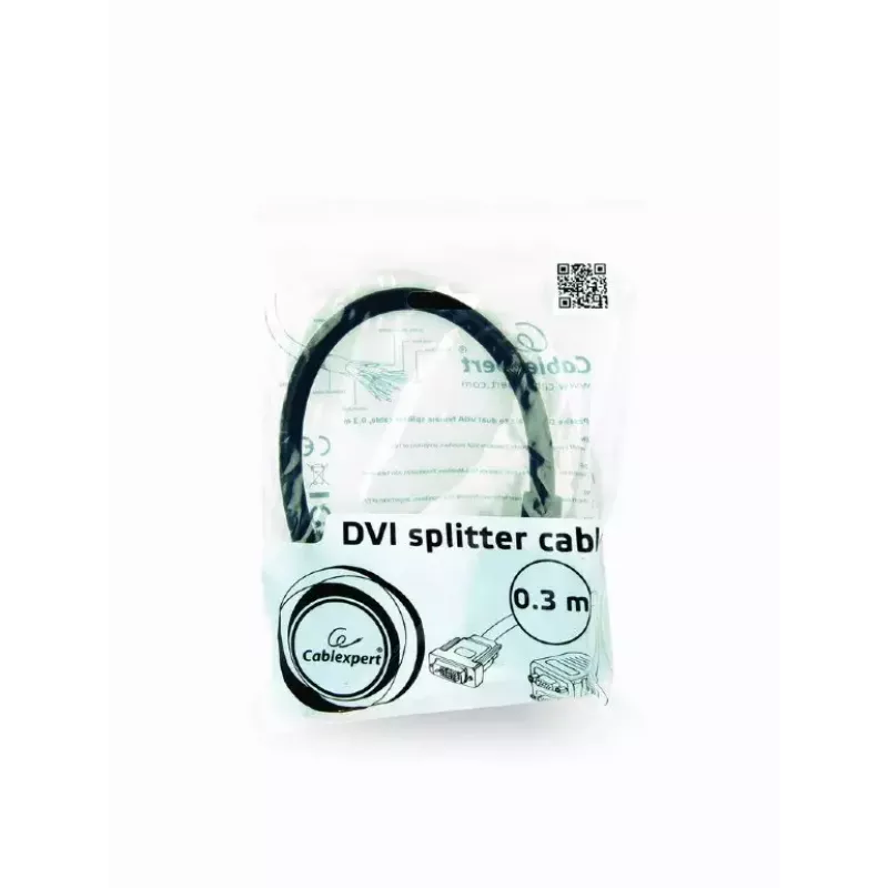 Gembird A-DVI-2VGA-01 Splitter-Adapterkabel, DVI-I-Stecker auf 2× VGA-Buchse