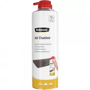 Druckluftspray Fellowes HFC Free Air Duster — 0,34 kg, weiß, für Tastaturen, Drucker und Elektronik