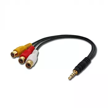 Lindy AV-Adapterkabel - Stereo und Composite-Video