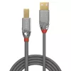 Lindy 3m USB 2.0 Typ A auf B Kabel, Cromo Line