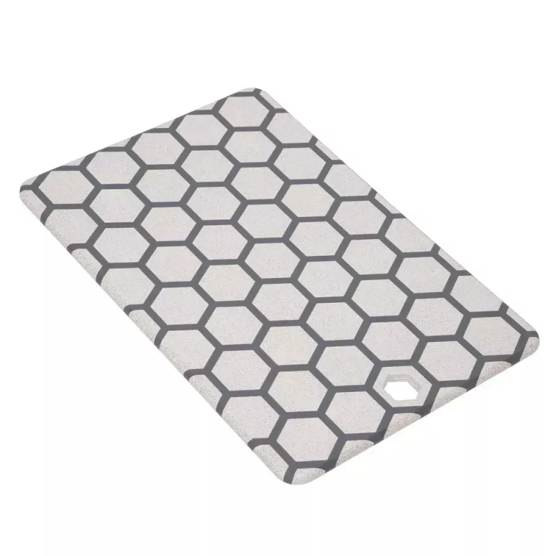 Schneidebrett RESTO 95401 rechteckig Kunststoff 138×200×8 mm grau/weiß