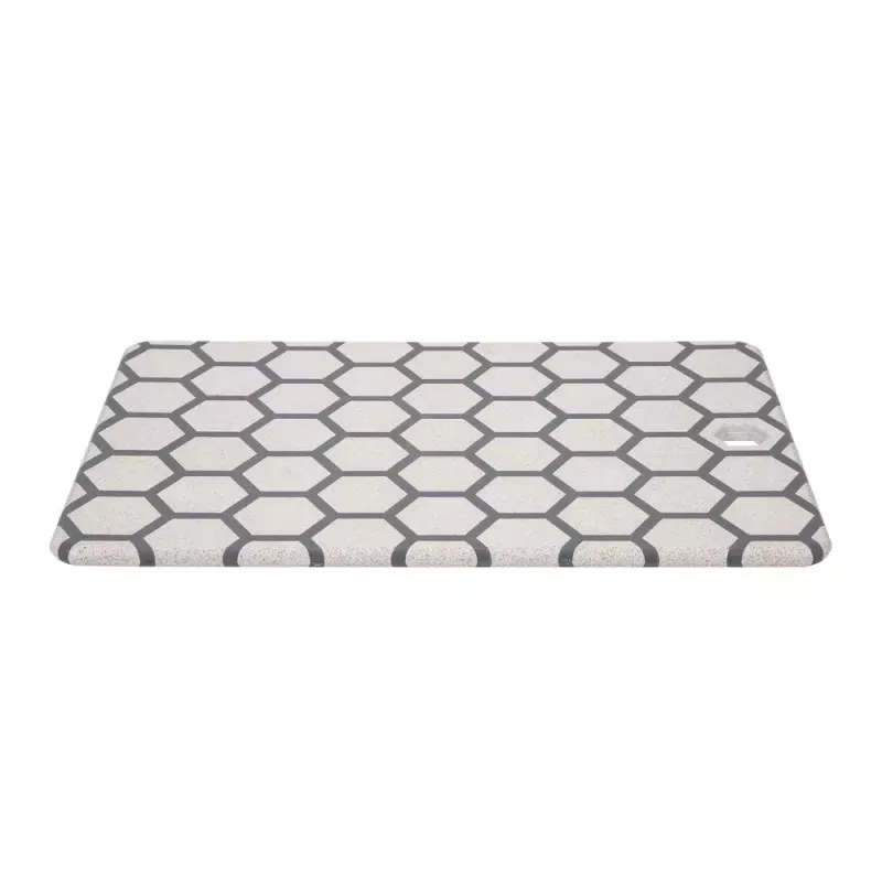 Schneidebrett RESTO 95401 rechteckig Kunststoff 138×200×8 mm grau/weiß