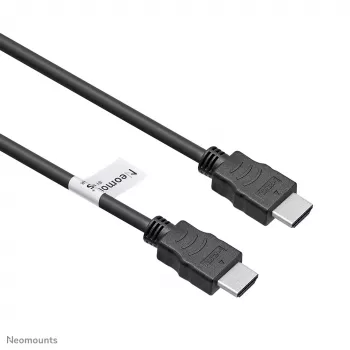 Neomounts HDMI3MM HDMI-Kabel – 1 Meter, 1 m, HDMI Typ A (Standard), HDMI Typ A (Standard), 10,2 Gbit/s, Schwarz
