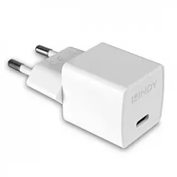 Indoor-Ladegerät Lindy 73410 Ladegerät für Mobilgeräte Smartphone Weiß