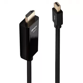 Lindy 1m Mini DisplayPort auf HDMI 10,2G Kabel